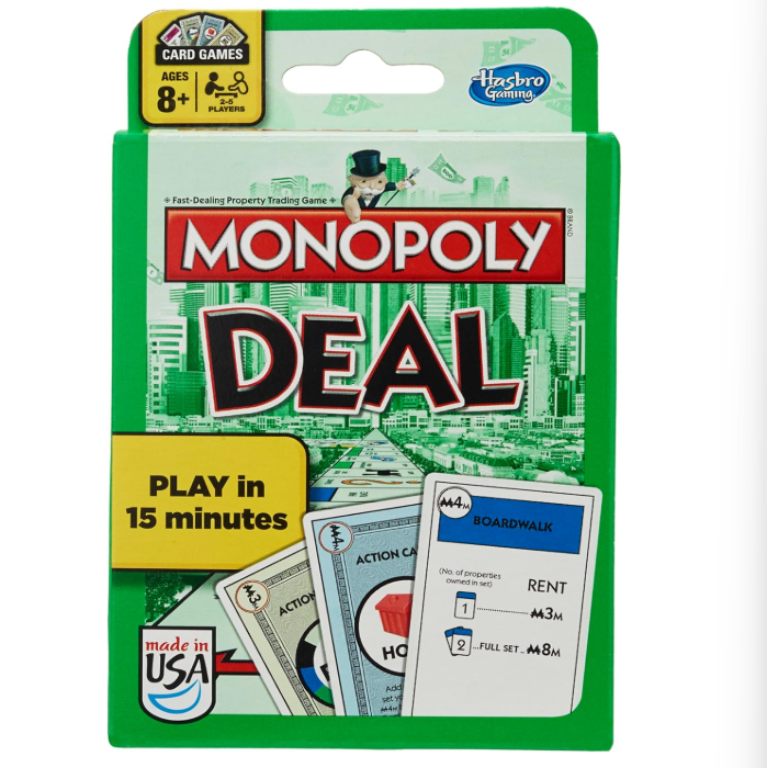 Hasbro Game Monopoly - 하스브로 모노폴리 딜 카드 게임 |