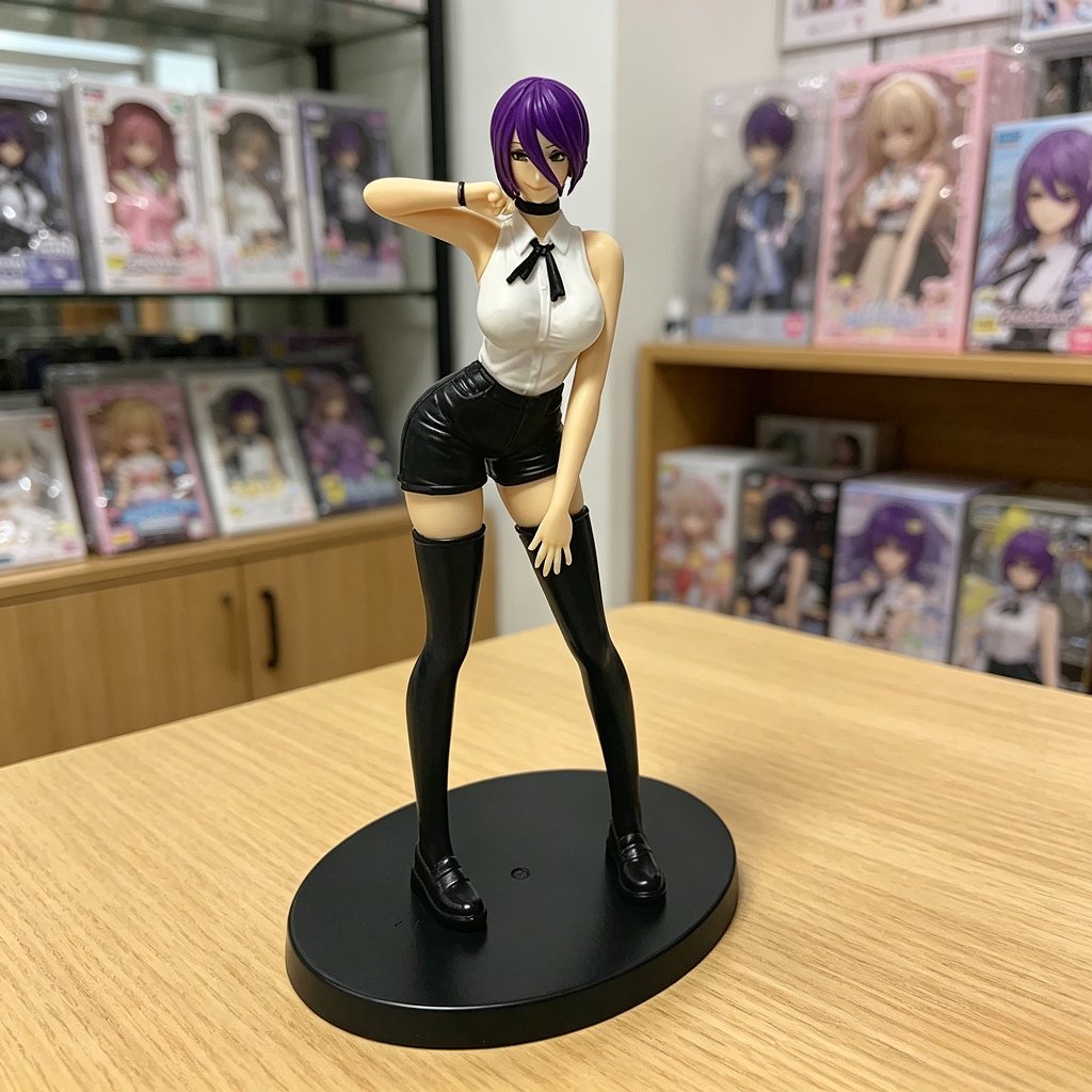 Action Figure Stand - 13-19CM 체인소맨 애니메이션 피규어 체인소맨 레제