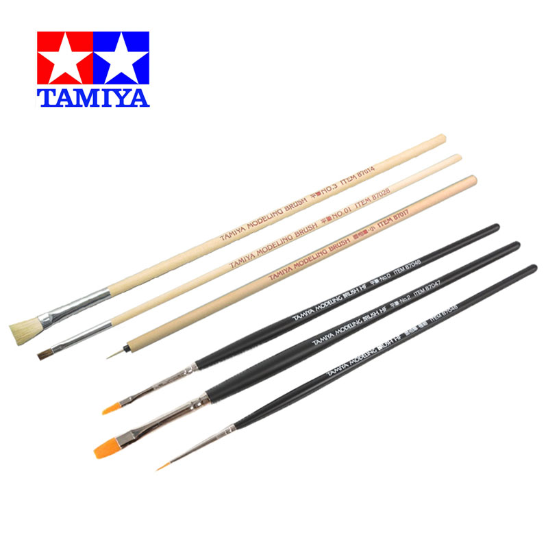 TAMIYA 87066/87067 모델링 브러시 HF  - Tamiya Model Paint Set 리뷰 및 가격