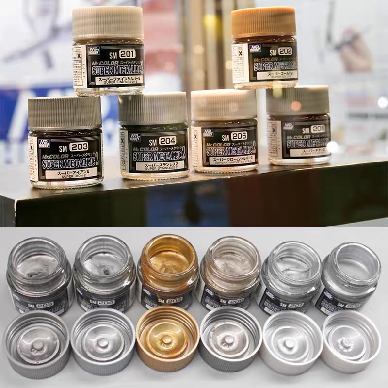 10ML 슈퍼 전기도금 효과 메탈릭 오일 페인트 새로운 - Tamiya Model Paint Set 리뷰 및 가격