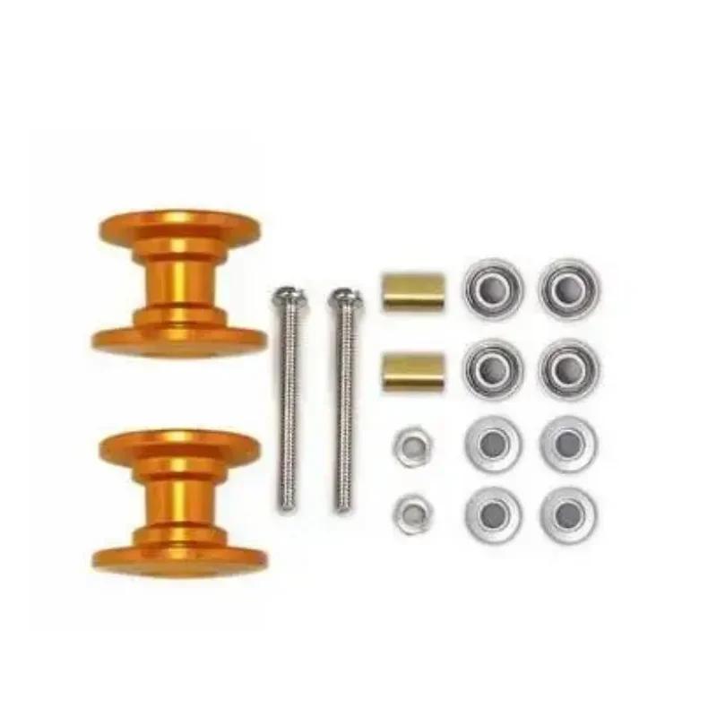 2Pcs 12-13mm 더블 가이드 롤러 95423 타 - Tamiya Model Mini 4Wd 리뷰 및 가격