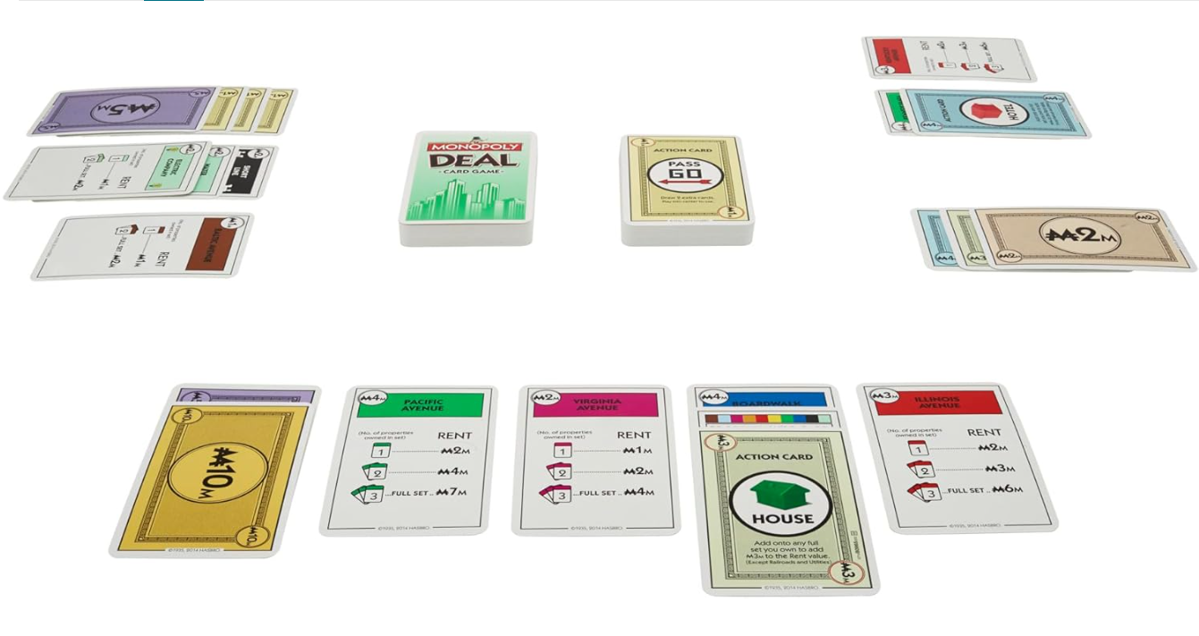 하스브로 모노폴리 딜 카드 게임 |   빠르게 즐기는  - Hasbro Game Monopoly 리뷰 및 가격