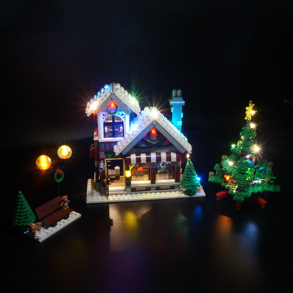 크리에이터 겨울 마을 장난감 가게용 LED 조명 세트, - Lego Set Creator 리뷰 및 가격