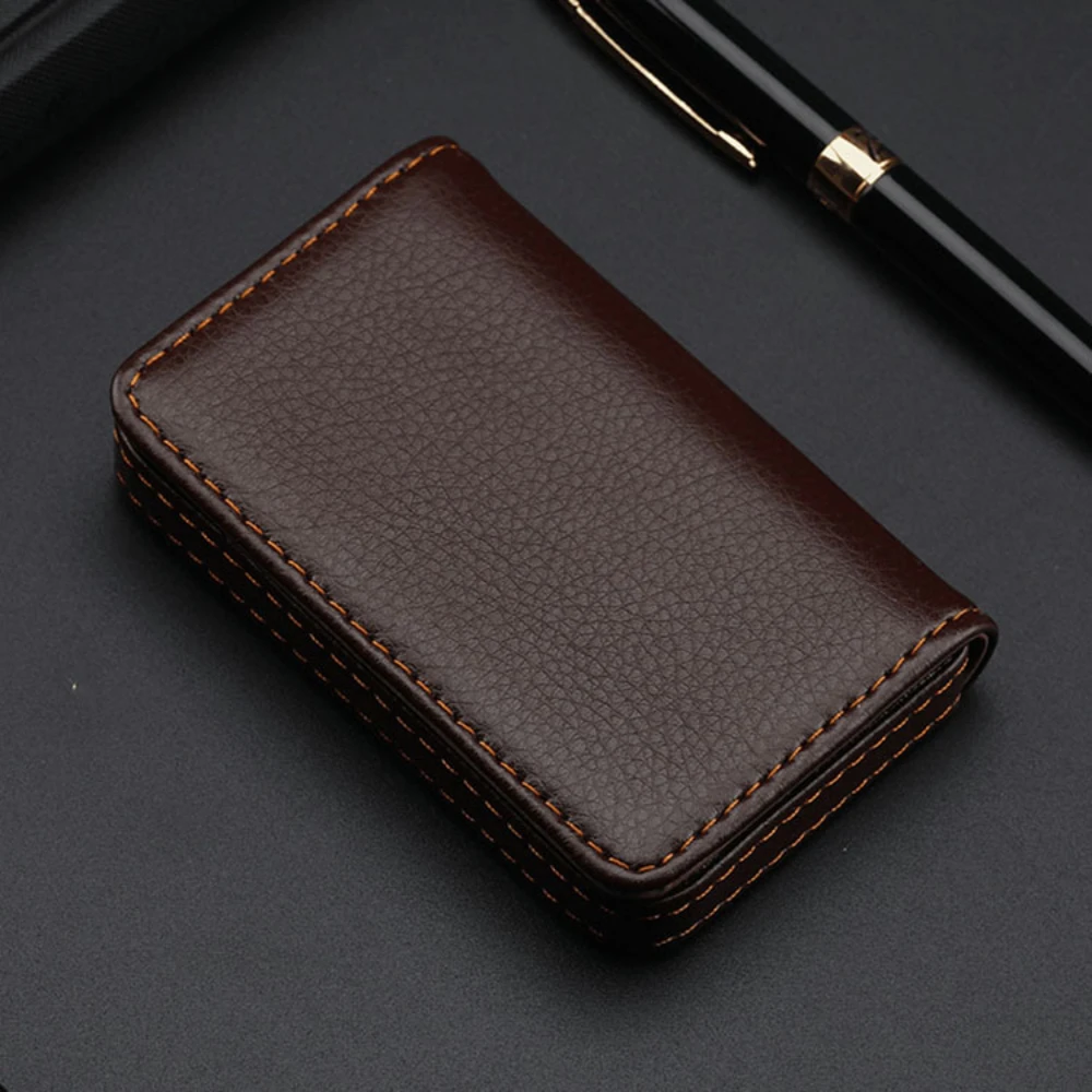 사이즈 맞춤형 스티치 PU 가죽 신용카드 홀더 명함 케 - Card Top Loader 리뷰 및 가격