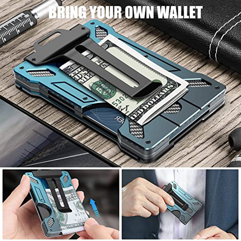 RFID 패션 카드 지갑 신용카드 홀더 다중 카드 슬롯 - Card Top Loader 리뷰 및 가격