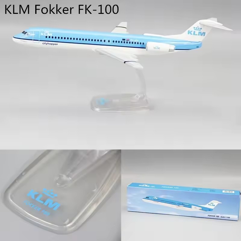 1/100 스케일 에어/KLM FK-100/SMARTL - Model Airplane Plastic 리뷰 및 가격