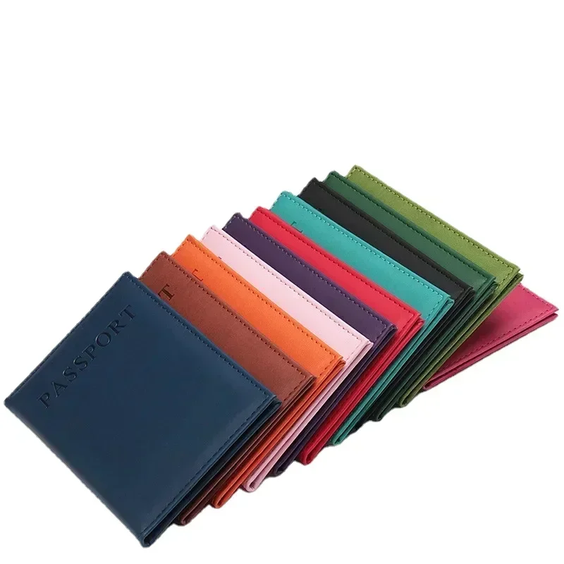 패션 여성 남성 여권 커버 Pu 가죽 솔리드 컬러 여행 - Card Top Loader 리뷰 및 가격