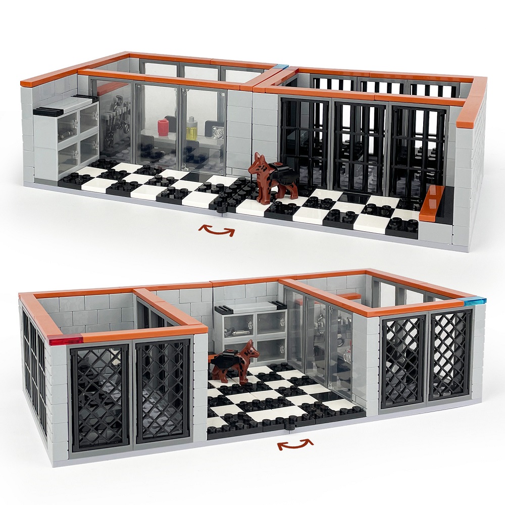 302PCS 감옥 도시 경찰서 조사실 미니 액션 피규어 - Lego Set Creator 리뷰 및 가격