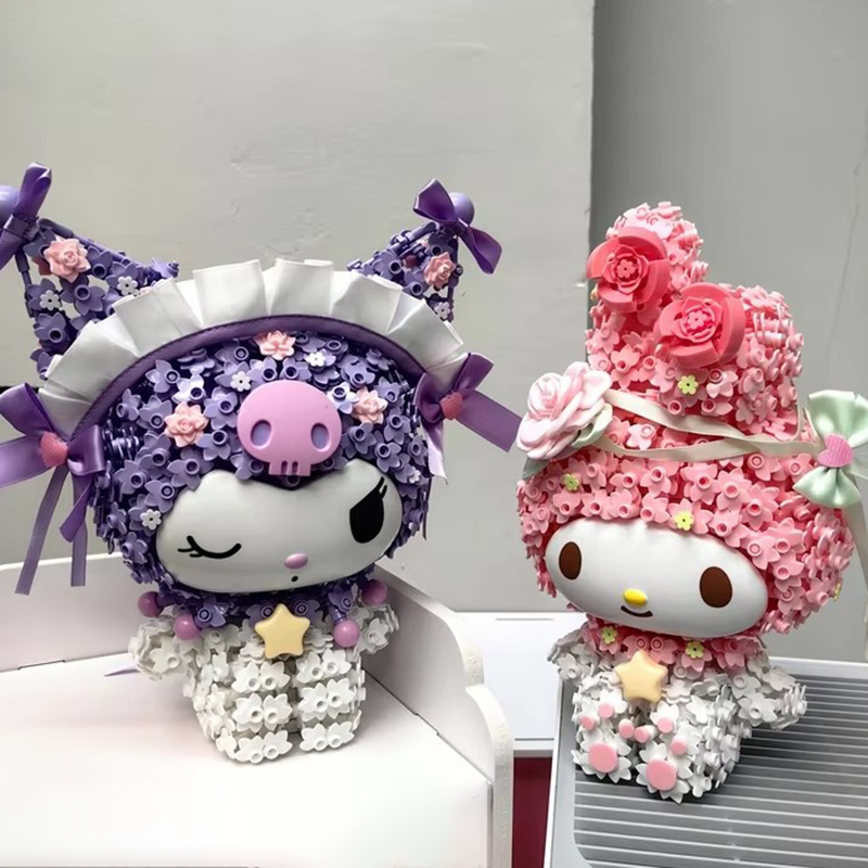 꽃밭 테마 빌딩 블록 블라인드 박스 귀여운 문라이트 클 - Mystery Box Blind Bag 리뷰 및 가격