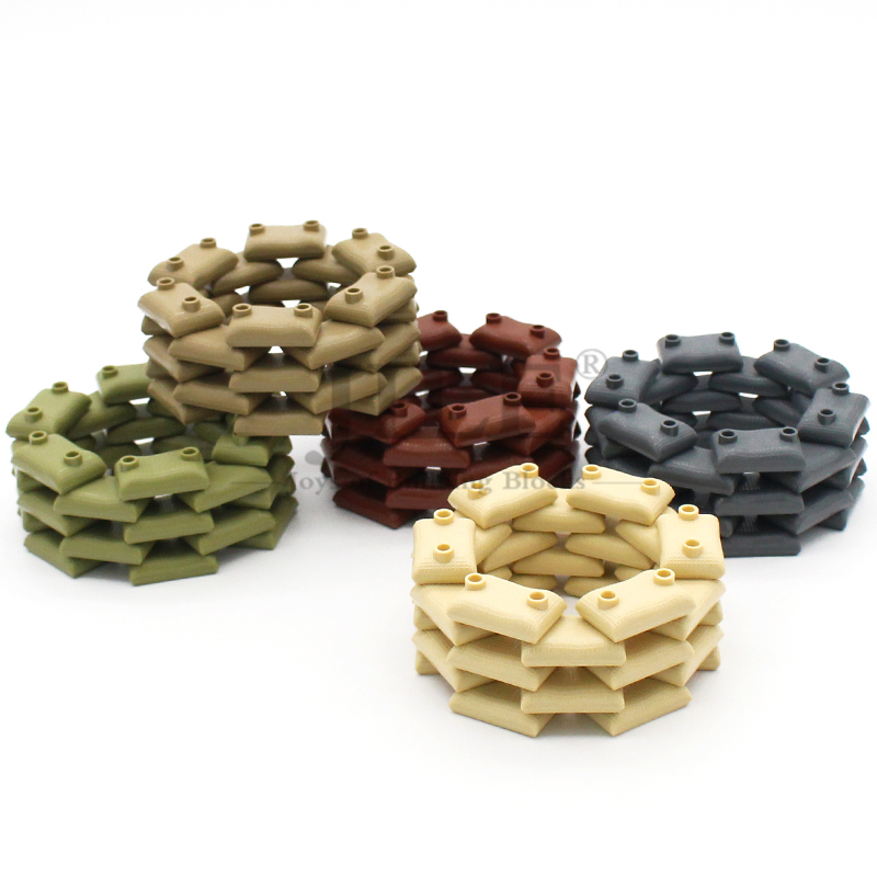 MOC 빌딩 블록 군용 샌드백 도시 스트리트 뷰, 육군 - Lego Set Creator 리뷰 및 가격