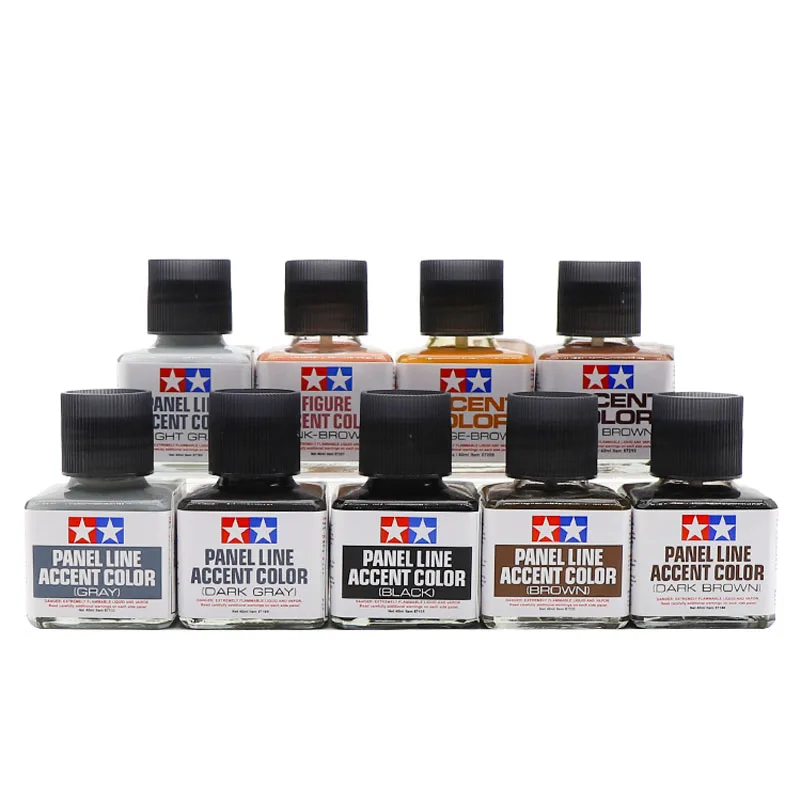 타미야 87131-87210 패널 라인 액센트 컬러 4 - Tamiya Model Paint Set 리뷰 및 가격
