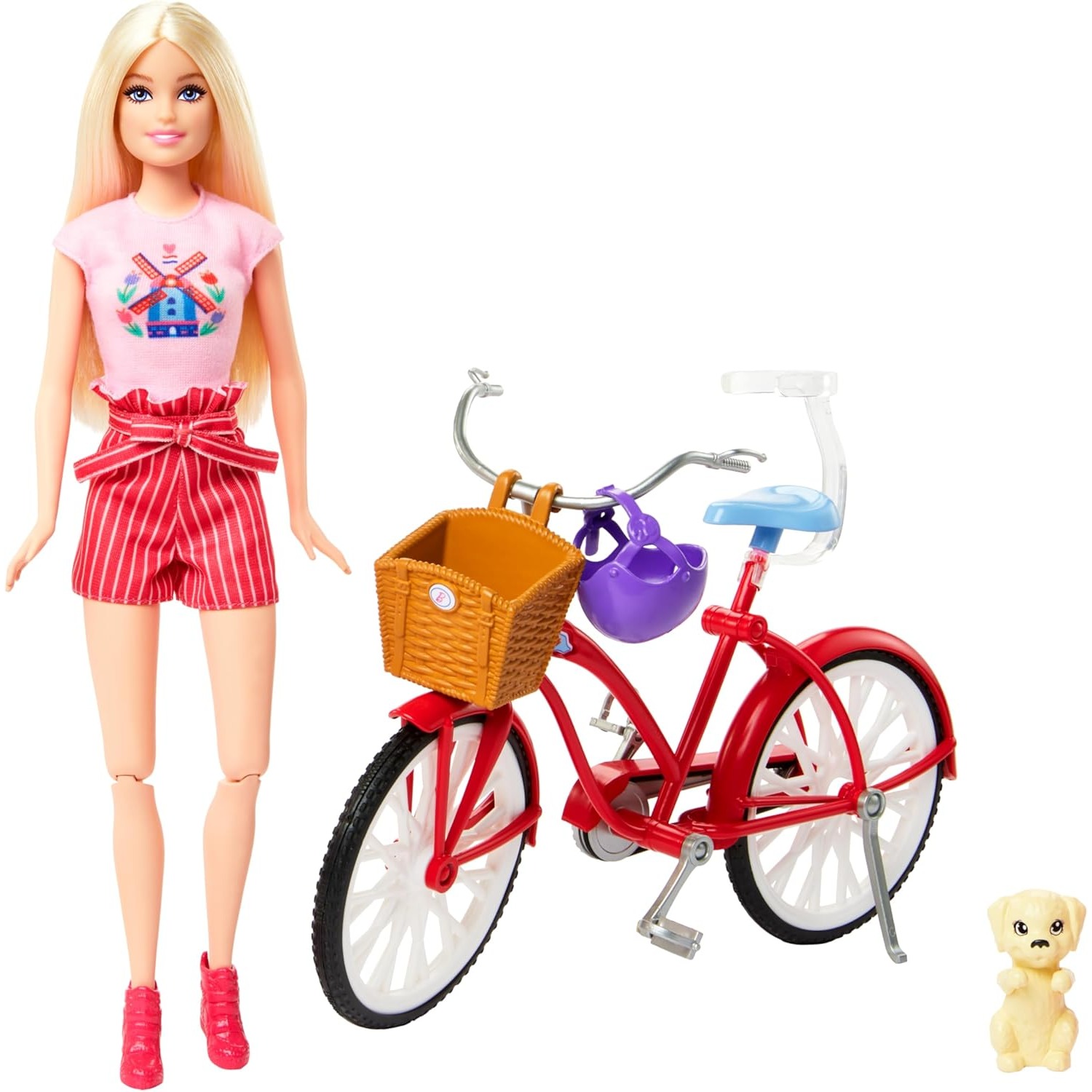 오리지널 마텔 바비 인형 자전거 플레이 세트 소녀를위한 - Mattel Toy Barbie 리뷰 및 가격
