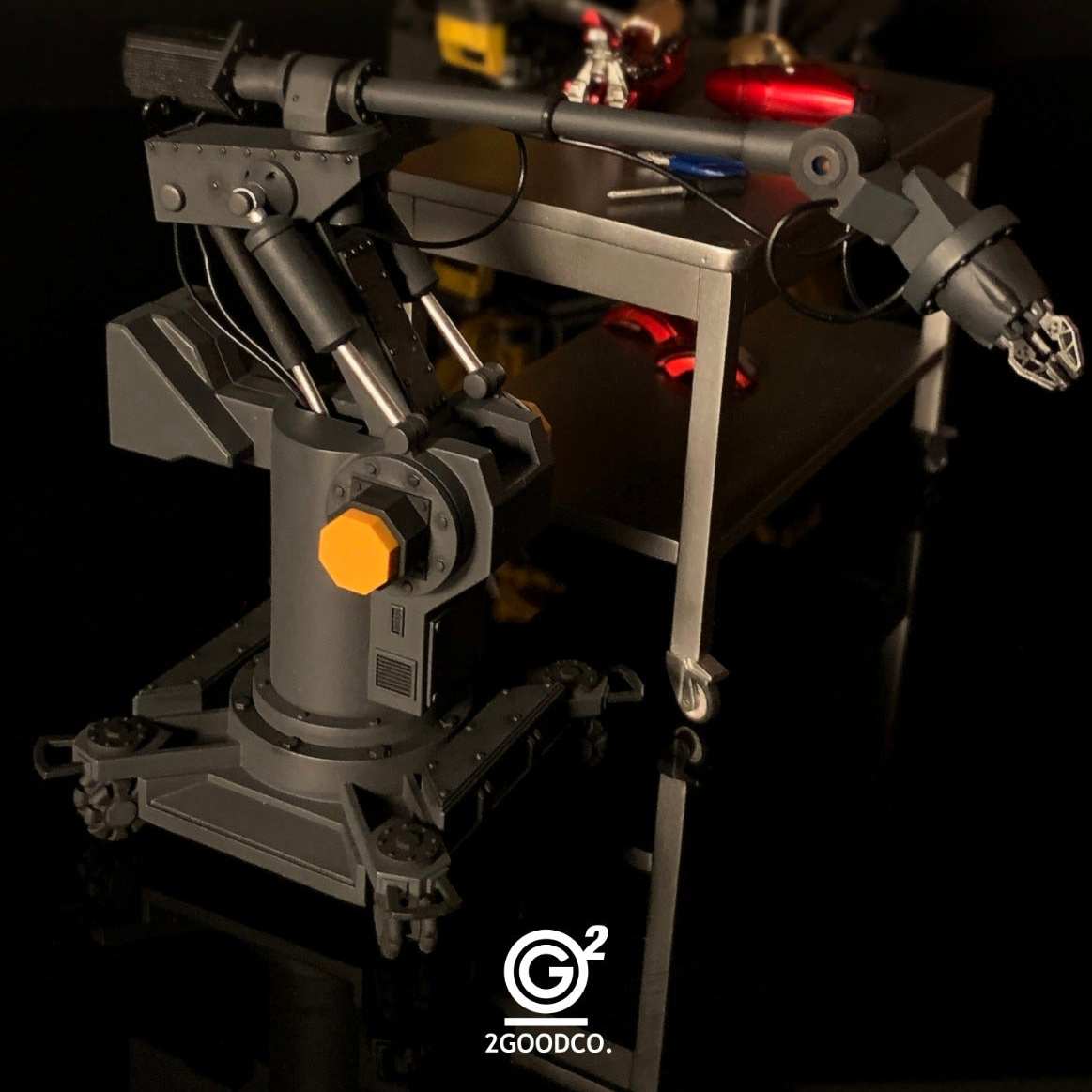재고 있음 1/12 스케일 기계식 팔 유지보수 베이 작 - Action Figure Stand 리뷰 및 가격