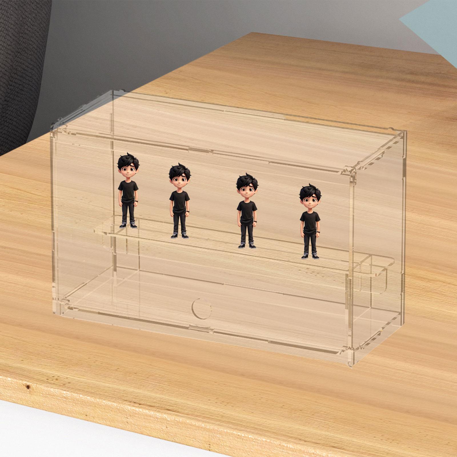 투명 디스플레이 케이스 모델 디스플레이 케이스 선반 액 - Action Figure Stand 리뷰 및 가격