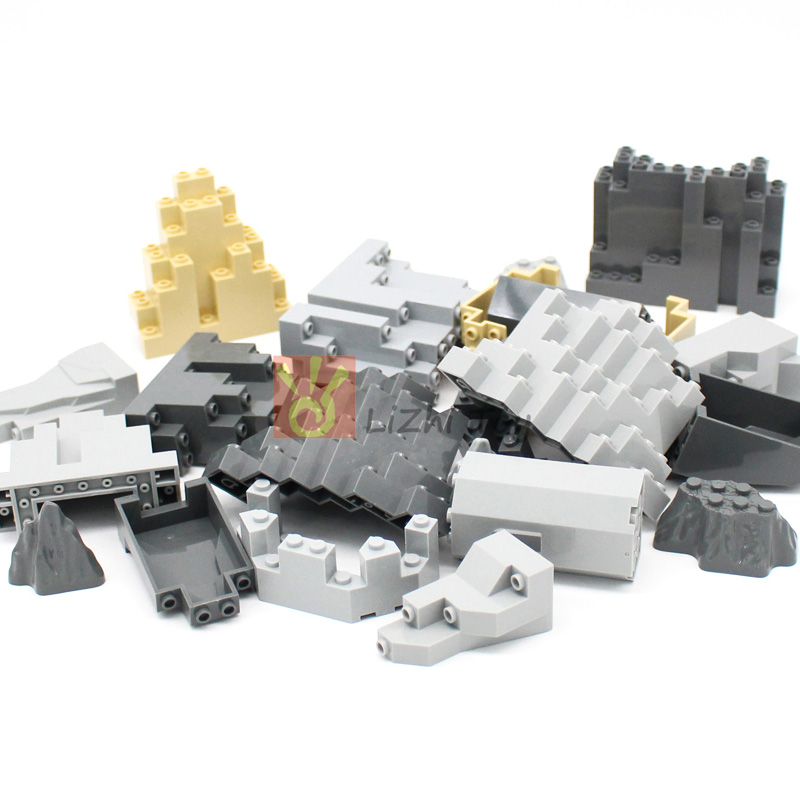 MOC 벽돌 성 산 Rockery 정원 건축 DIY E - Lego Set Creator 리뷰 및 가격